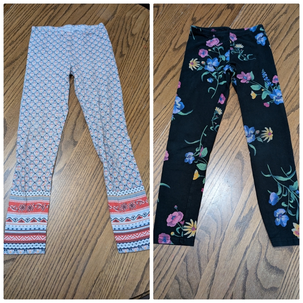 Old Navy Kids Leggings - Patterned and Floral